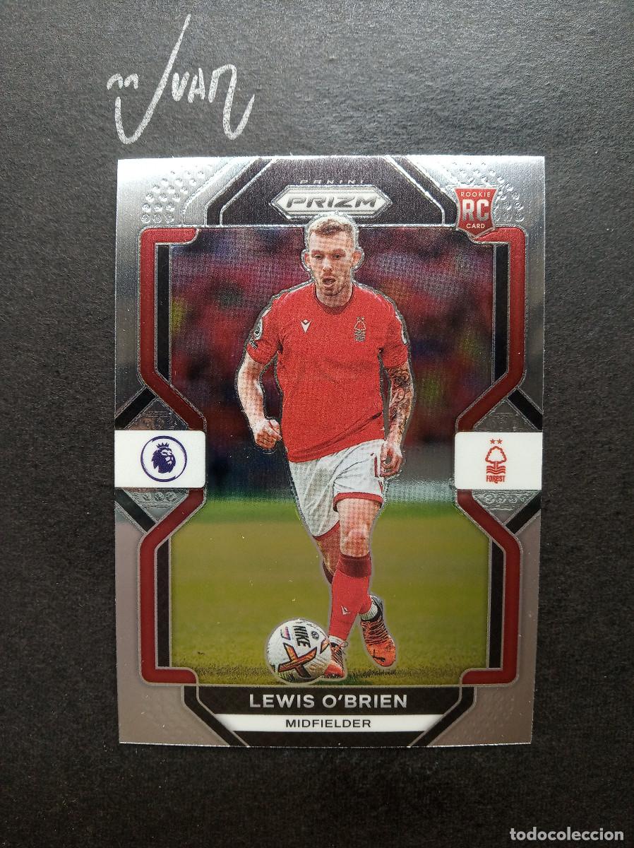 Cromos de F&uacute;tbol: N&ordm; 144 ROOKIE LEWIS O'BRIEN NOTTINGHAM FOREST ⚽ PANINI &reg; PRIZM PREMIER LEAGUE 2022 2023 22 23 NUEVO