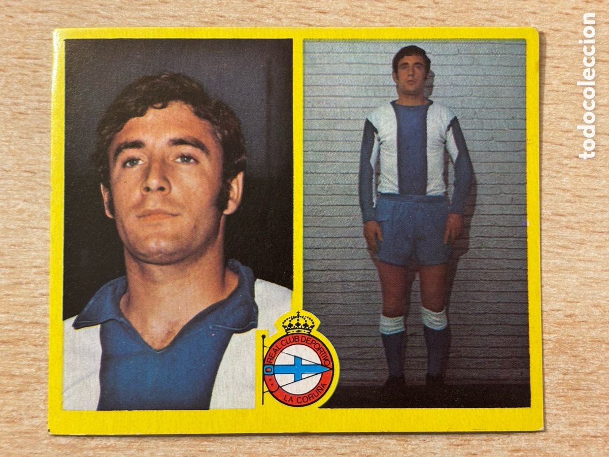 Cromos de F&uacute;tbol: Rubi&ntilde;an RCD La Coru&ntilde;a Ediciones Este 72 73 sin pegar