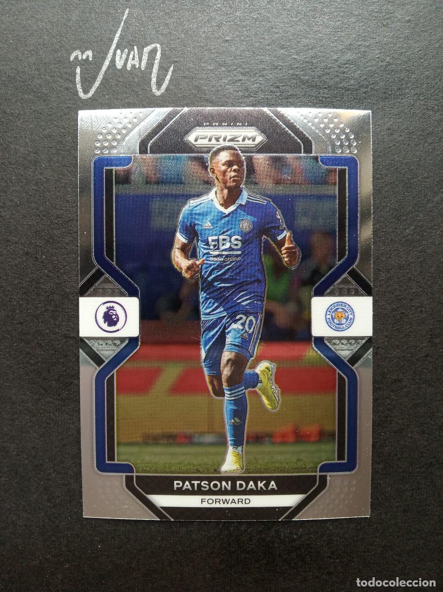 Cromos de F&uacute;tbol: N&ordm; 97 PATSON DAKA LEICESTER CITY ⚽ PANINI &reg; PRIZM PREMIER LEAGUE 2022 2023 22 23 NUEVO
