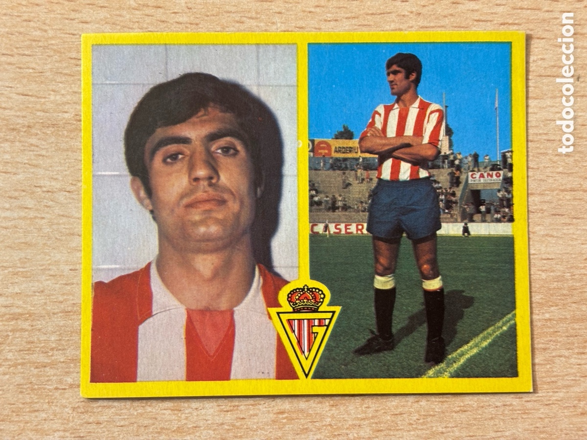 Cromos de F&uacute;tbol: Fabi&aacute;n Real Gij&oacute;n Ediciones Este 72 73 sin pegar Sporting