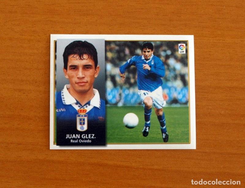 Cromos de F&uacute;tbol: Real Oviedo - Juan Gonz&aacute;lez - Ediciones Este Liga 1998-1999, 98-99 - Nunca pegado