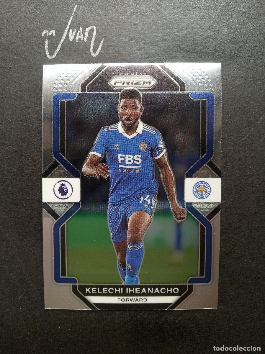 Football Stickers: N&ordm; 103 IHEANACHO LEICESTER CITY NIGERIA ⚽ PANINI &reg; PRIZM PREMIER LEAGUE 2022 2023 22 23 NUEVO