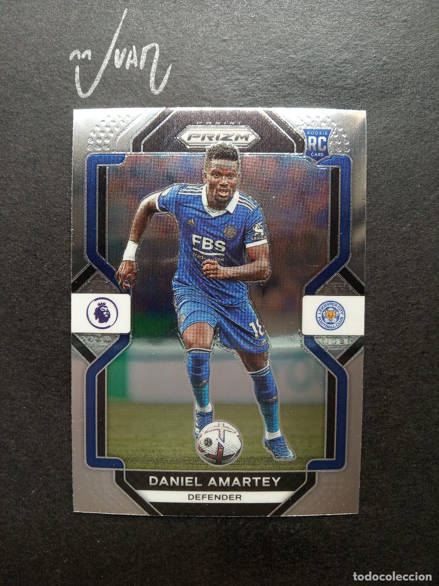 Cartes &agrave; collectionner de Football: N&ordm; 105 ROOKIE DANIEL AMARTEY LEICESTER CITY ⚽ PANINI &reg; PRIZM PREMIER LEAGUE 2022 2023 22 23 NUEVO