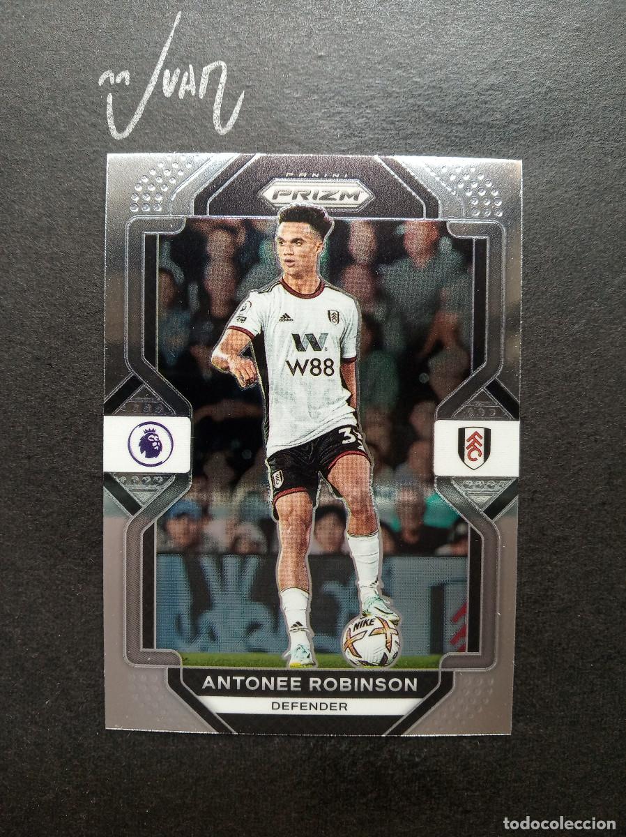Fu&szlig;ball-Sticker: N&ordm; 64 ANTONEE ROBINSON FULHAM UNITED STATES ⚽ PANINI &reg; PRIZM PREMIER LEAGUE 2022 2023 22 23 NUEVO