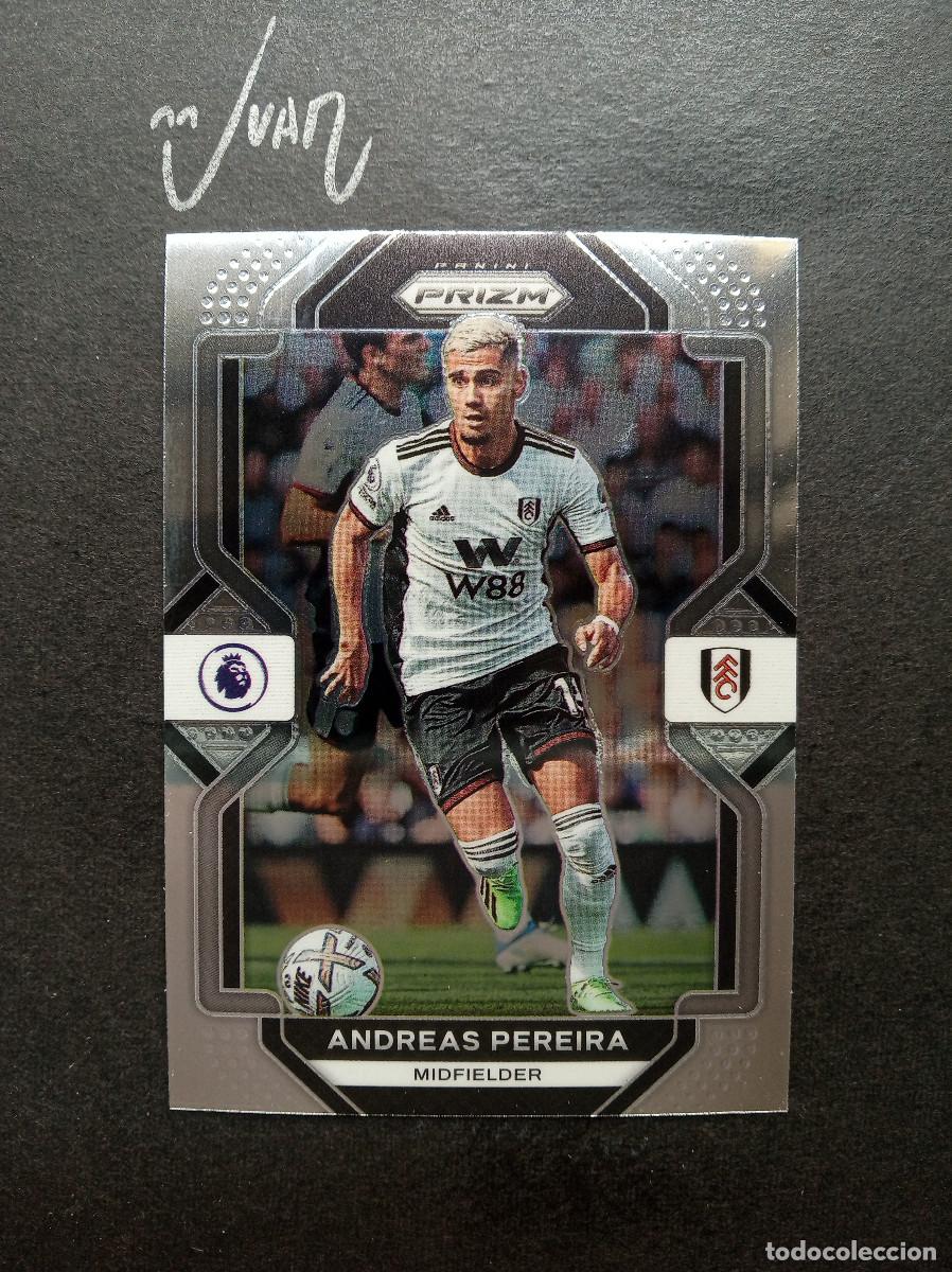 Fu&szlig;ball-Sticker: N&ordm; 66 ANDREAS PEREIRA FULHAM BRASIL ⚽ PANINI &reg; PRIZM PREMIER LEAGUE 2022 2023 22 23 NUEVO