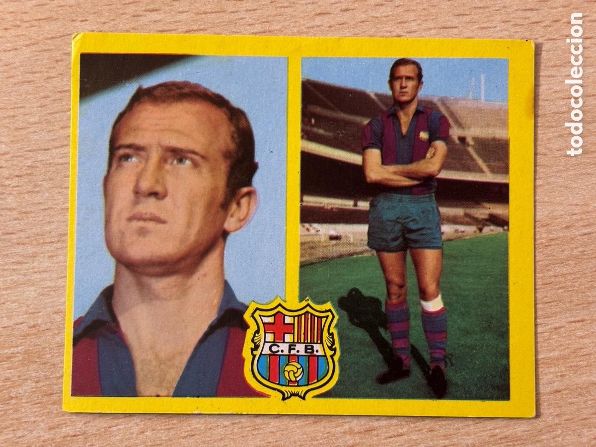 Cromos de F&uacute;tbol: Marcial FC Barcelona Ediciones Este 72 73 recuperado en buen estado