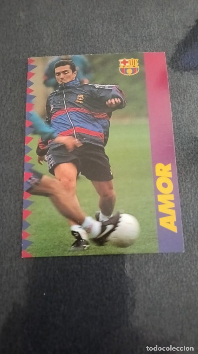 Football Stickers: Panini Cards 96 97 1996 1997 Amor 100 Barcelona