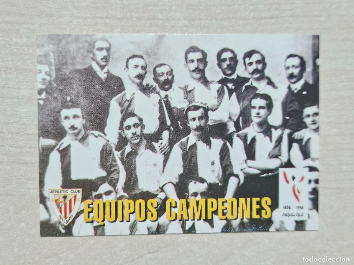 Football Stickers: FICHA N&ordm; 37 COPAS 1903 Y 1904 - ALBUM COLECCION EL GRAN ATHLETIC CLUB BILBAO 97 98 PANINI