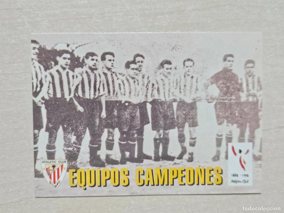 Football Stickers: FICHA N&ordm; 41 COPA 1923 - ALBUM COLECCION EL GRAN ATHLETIC CLUB BILBAO 97 98 PANINI