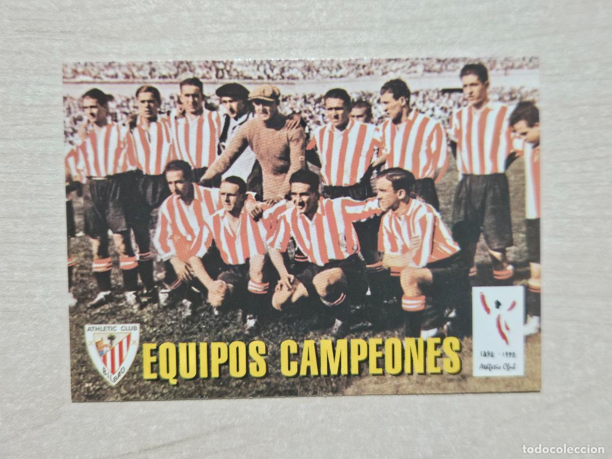 Football Stickers: FICHA N&ordm; 43 COPA 1930 - ALBUM COLECCION EL GRAN ATHLETIC CLUB BILBAO 97 98 PANINI