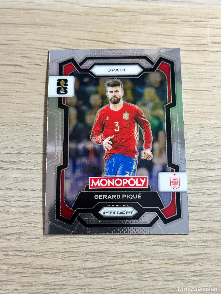 Football Stickers: GERARD PIQUE 46 ESPA&Ntilde;A WORLD CUP 2026 PANINI PRIZM MONOPOLY