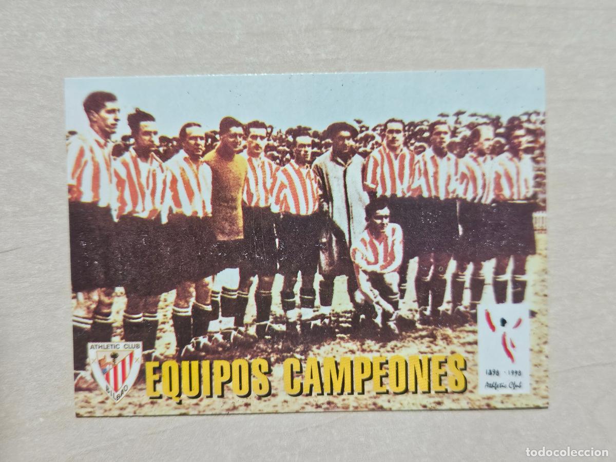 Football Stickers: FICHA N&ordm; 46 COPA 1931 - ALBUM COLECCION EL GRAN ATHLETIC CLUB BILBAO 97 98 PANINI