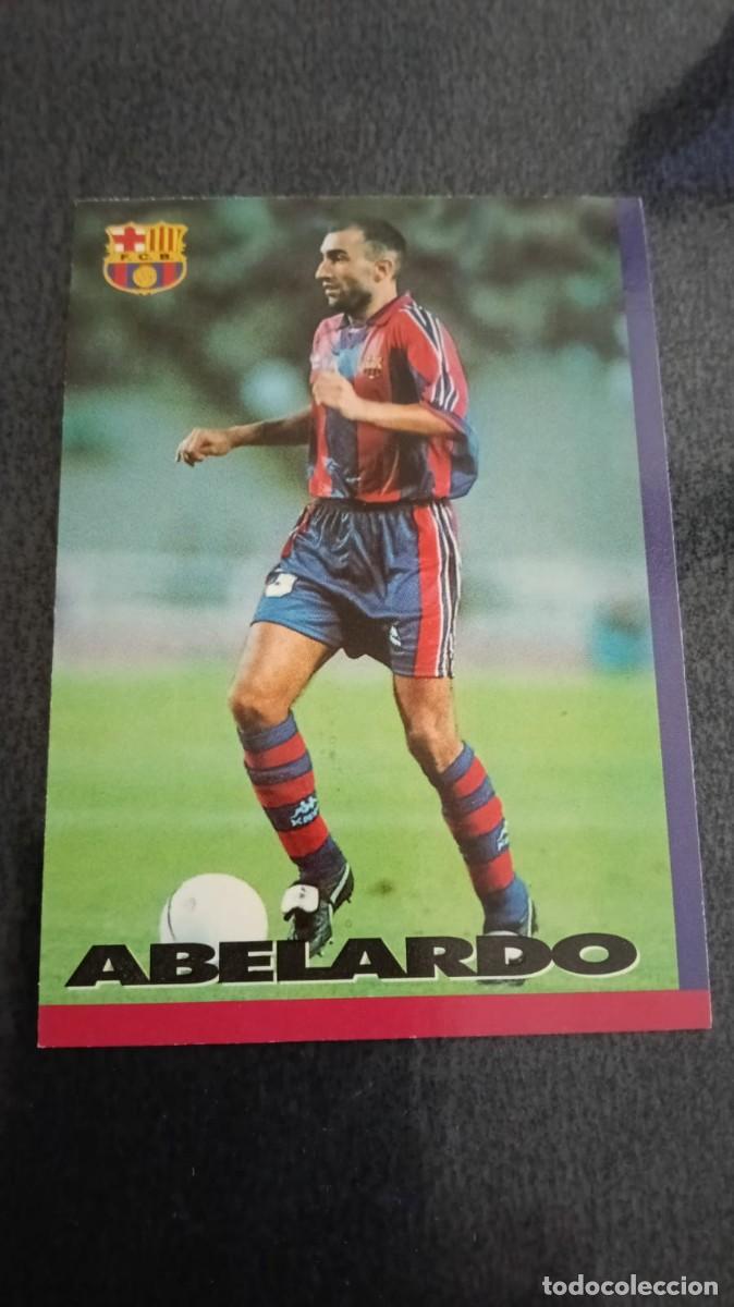 Football Stickers: Panini Cards 96 97 1996 1997 Abelardo 63 Barcelona