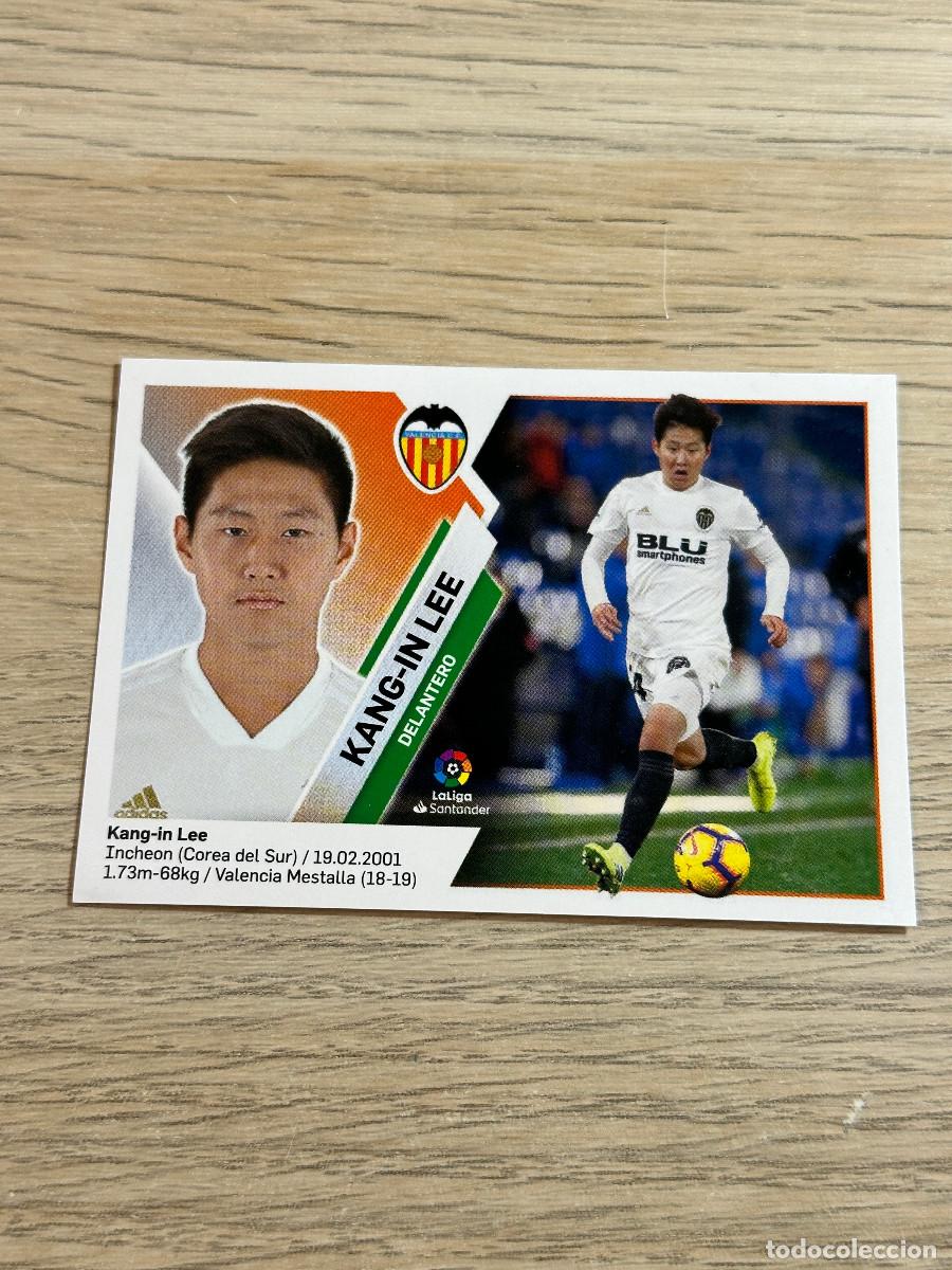 Cromos de F&uacute;tbol: KANG-IN LEE n&ordm; 16 BIS COLOCA VALENCIA LIGA ESTE 2019 2020 SIN PEGAR NUEVO 19 20