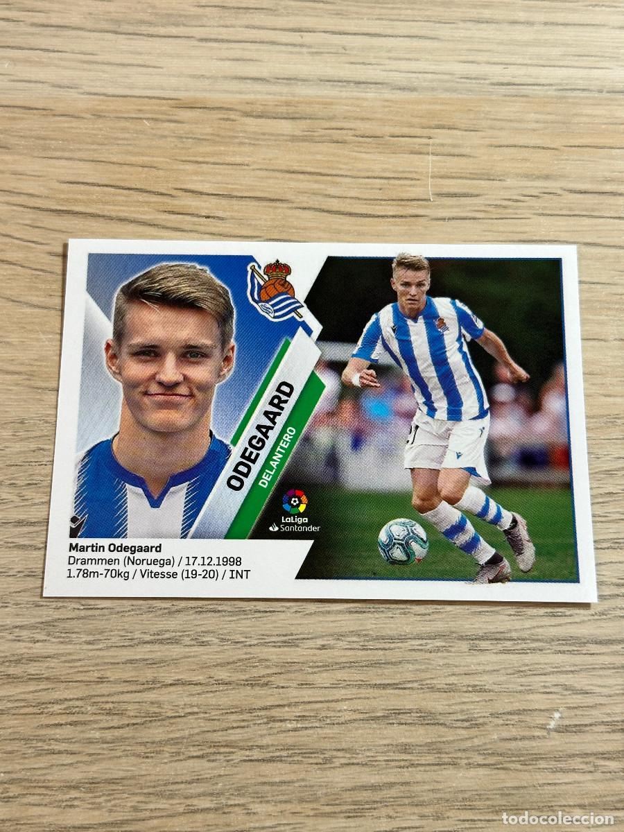 Cromos de F&uacute;tbol: ODEGAARD n&ordm; 14 REAL SOCIEDAD LIGA ESTE 2019 2020 SIN PEGAR NUEVO 19 20
