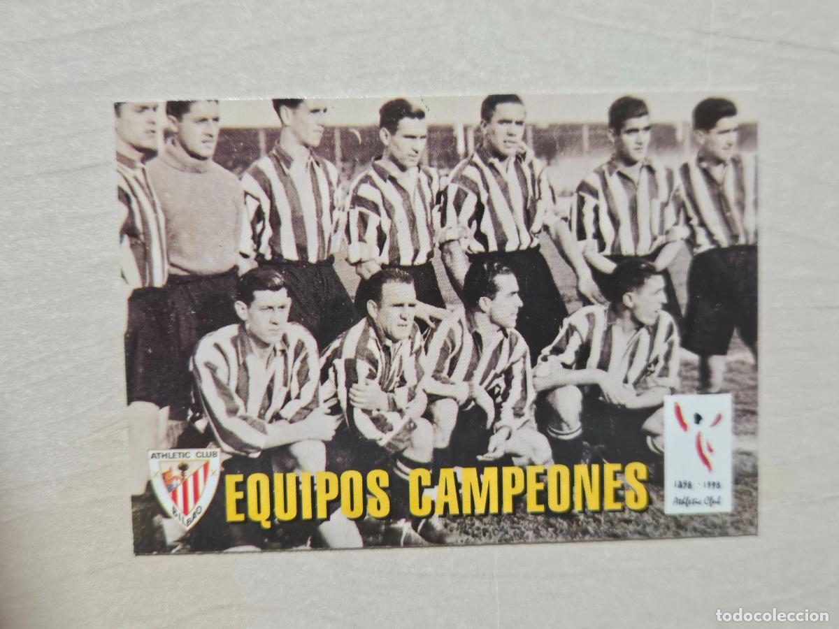 Cromos de F&uacute;tbol: FICHA N&ordm; 52 LIGA 1935 36 - ALBUM COLECCION EL GRAN ATHLETIC CLUB BILBAO 97 98 PANINI