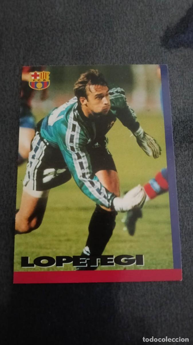 Cromos de F&uacute;tbol: Panini Cards 96 97 1996 1997 Lopetegui 82 Barcelona