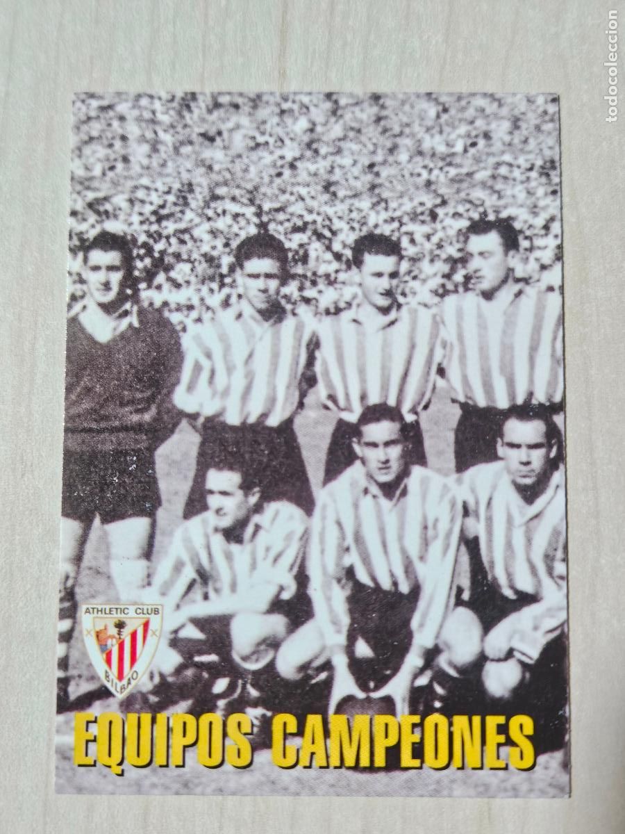Cromos de F&uacute;tbol: FICHA N&ordm; 59 COPA 1950 - ALBUM COLECCION EL GRAN ATHLETIC CLUB BILBAO 97 98 PANINI