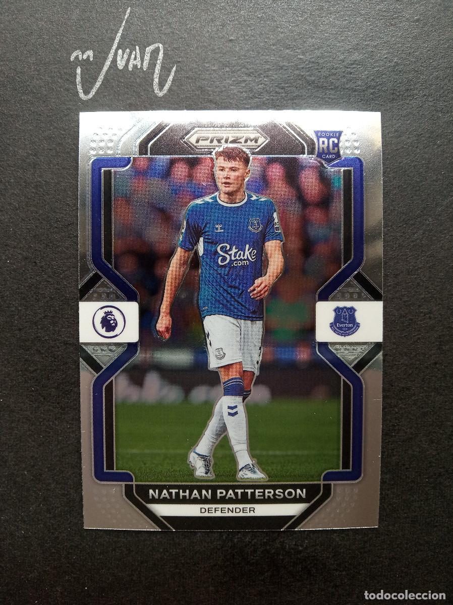 Cromos de F&uacute;tbol: N&ordm; 241 ROOKIE NATHAN PATTERSON EVERTON SEVILLA ⚽ PANINI &reg; PRIZM PREMIER LEAGUE 2022 2023 22 23 NUEVO