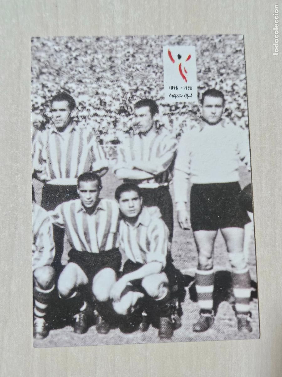 Cromos de F&uacute;tbol: FICHA N&ordm; 60 COPA 1950 - ALBUM COLECCION EL GRAN ATHLETIC CLUB BILBAO 97 98 PANINI