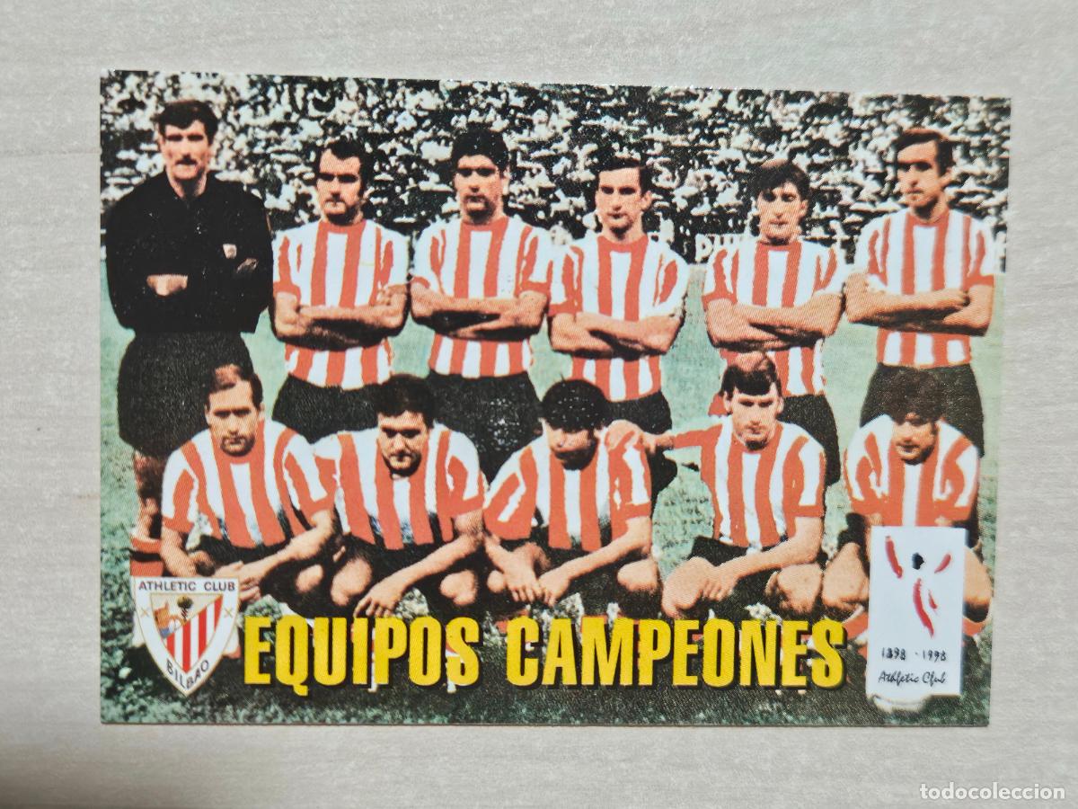 Cromos de F&uacute;tbol: FICHA N&ordm; 68 COPA 1969 - ALBUM COLECCION EL GRAN ATHLETIC CLUB BILBAO 97 98 PANINI
