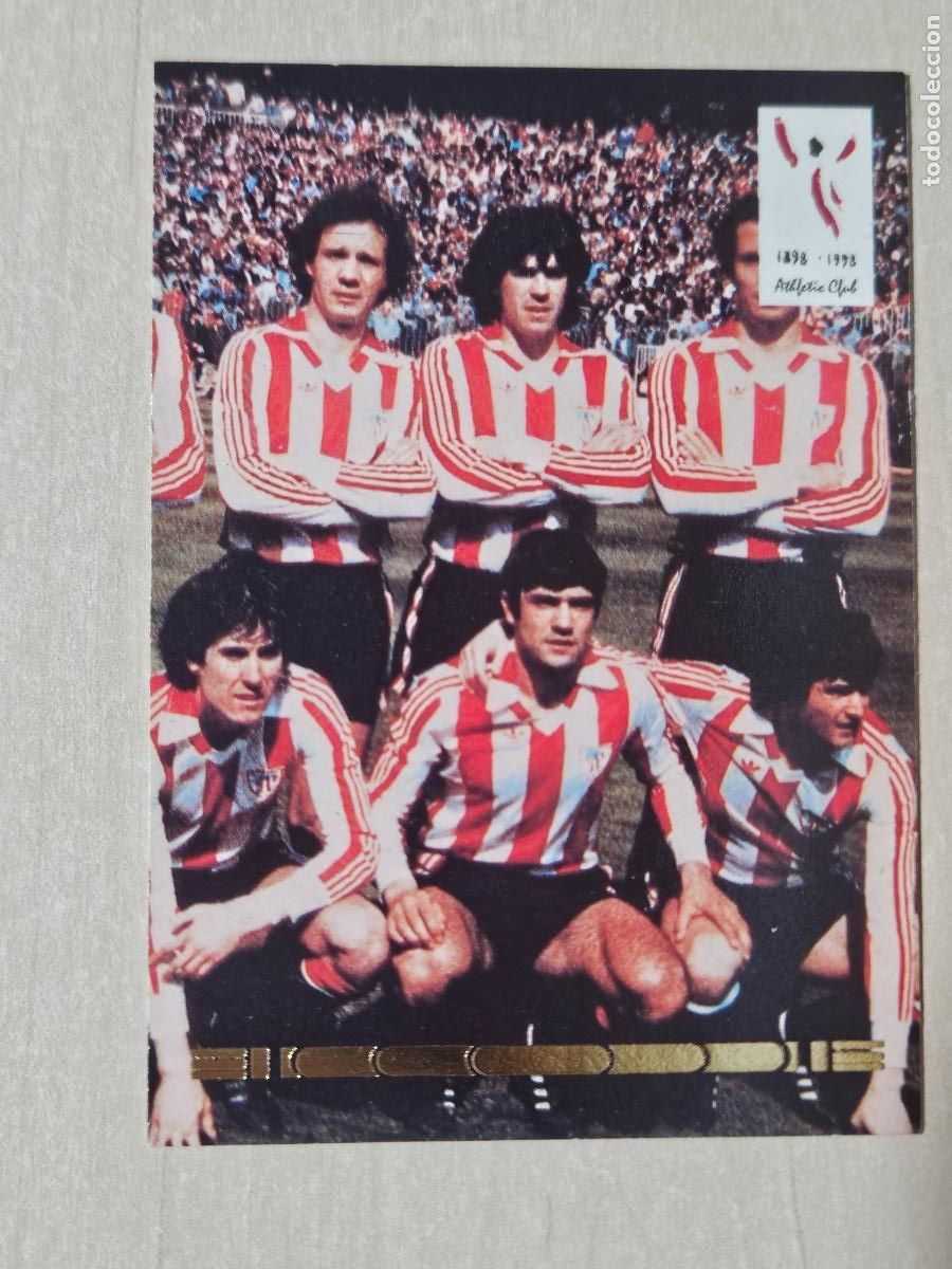 Cromos de F&uacute;tbol: FICHA N&ordm; 72 LIGA 1982 83 - ALBUM COLECCION EL GRAN ATHLETIC CLUB BILBAO 97 98 PANINI