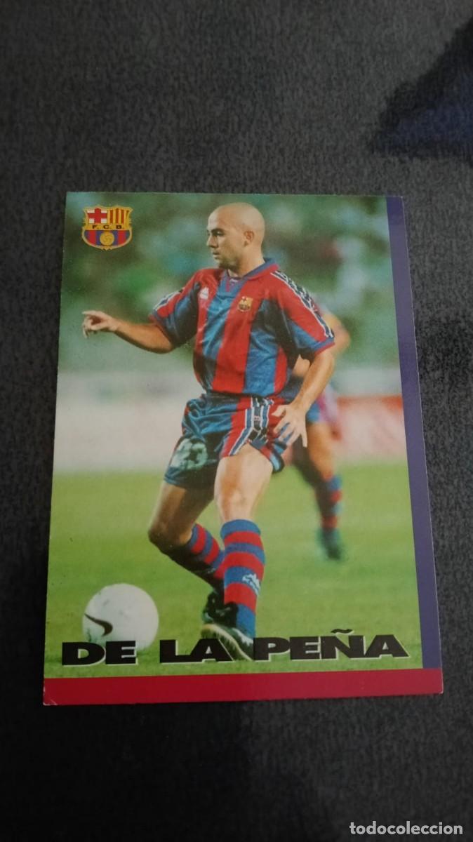 Cromos de F&uacute;tbol: Panini Cards 96 97 1996 1997 Ivan De La Pe&ntilde;a 80 Barcelona