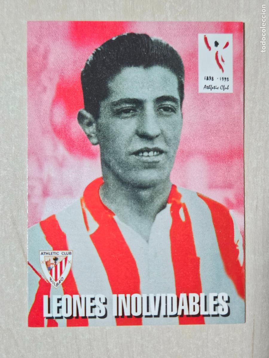 Cromos de F&uacute;tbol: FICHA N&ordm; 100 MUGUERZA - ALBUM COLECCION EL GRAN ATHLETIC CLUB BILBAO 97 98 PANINI