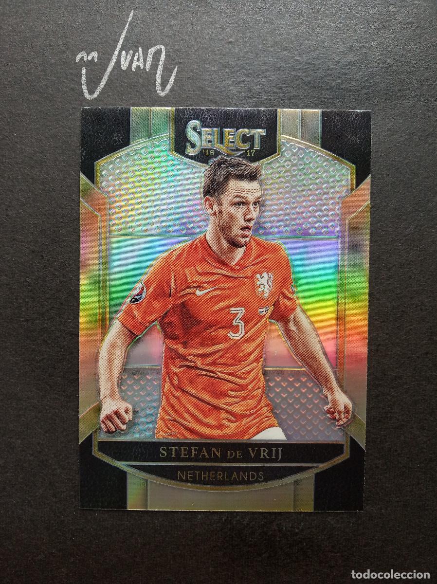 Football Stickers: 69 SILVER PRIZM STEFAN DE VRIJ NETHERLANDS INTER MILAN ⚽ PANINI &reg; SELECT FIFA SOCCER 2016 2017 16 17