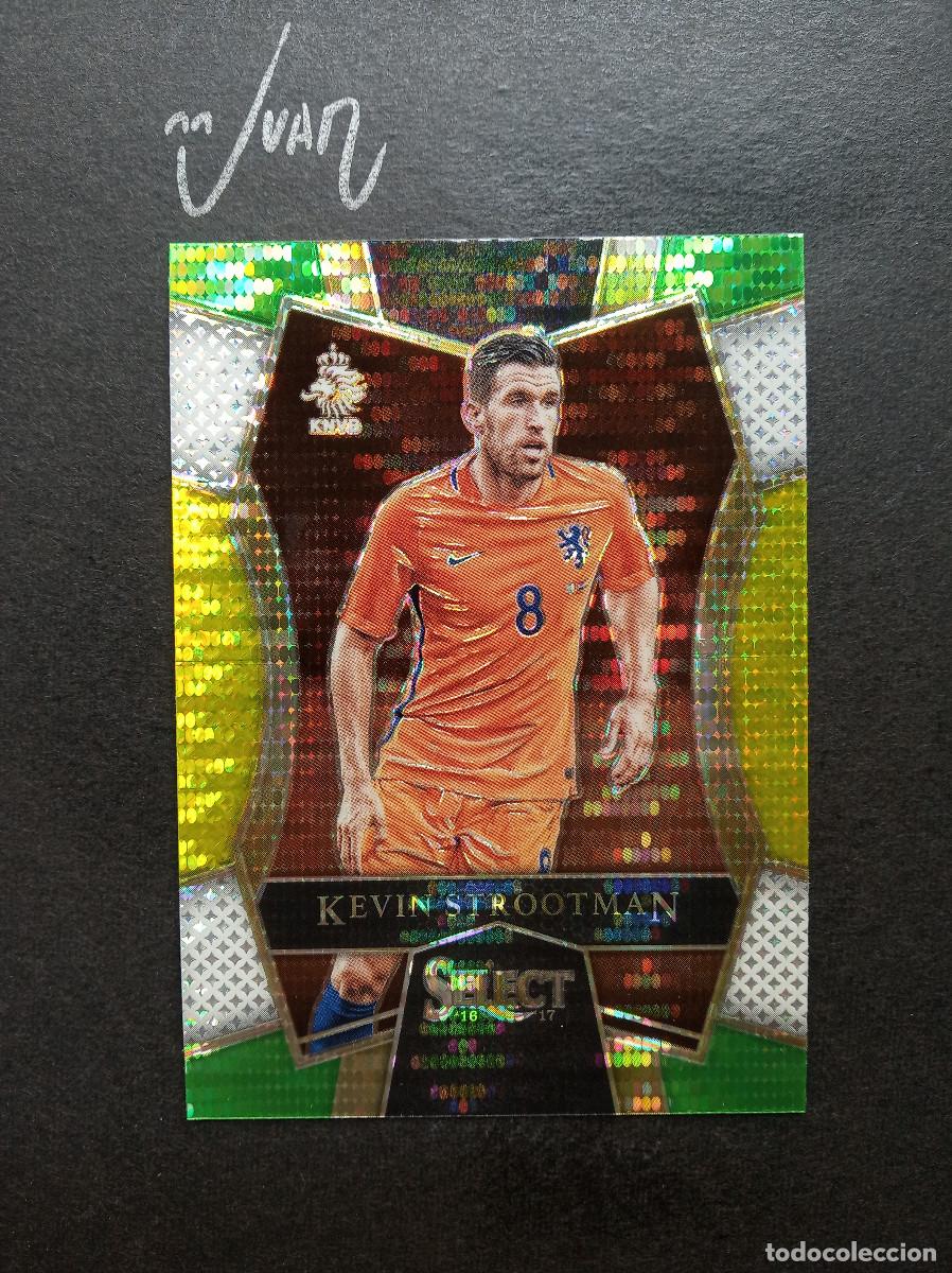 Cromos de F&uacute;tbol: 123 MULTI COLOR PRIZM STROOTMAN NETHERLANDS AS ROMA ⚽ PANINI &reg; SELECT FIFA SOCCER 2016 2017 16 17