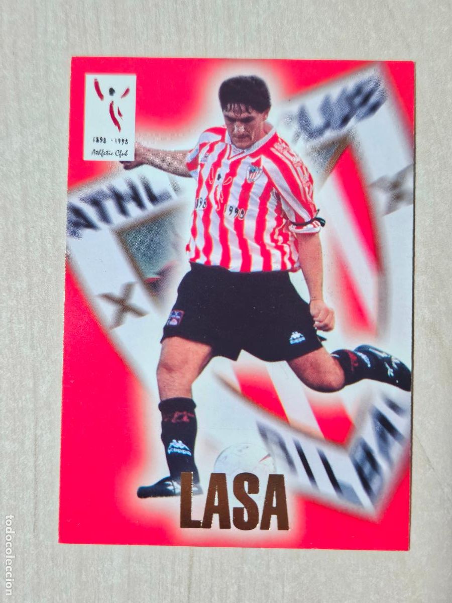 Cromos de F&uacute;tbol: FICHA N&ordm; 211 LASA - ALBUM COLECCION EL GRAN ATHLETIC CLUB BILBAO 97 98 PANINI