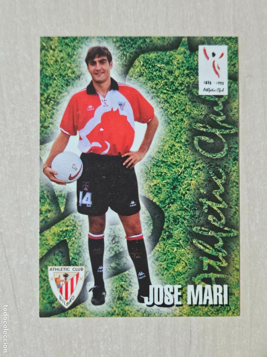 Cromos de F&uacute;tbol: FICHA N&ordm; 228 JOSE MARI - ALBUM COLECCION EL GRAN ATHLETIC CLUB BILBAO 97 98 PANINI