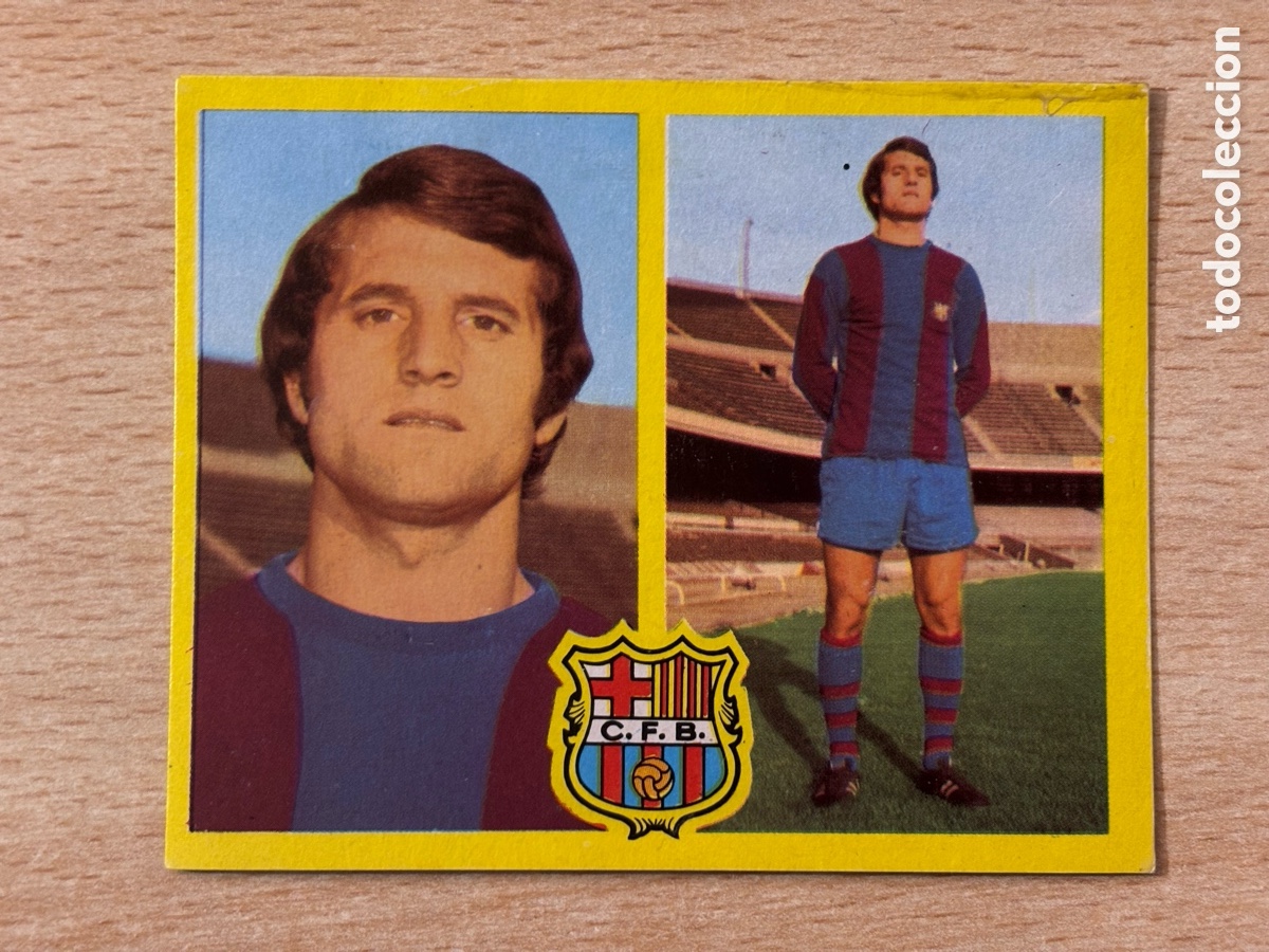Cromos de F&uacute;tbol: Perez FC Barcelona Ediciones Este 72 73 recuperado en buen estado