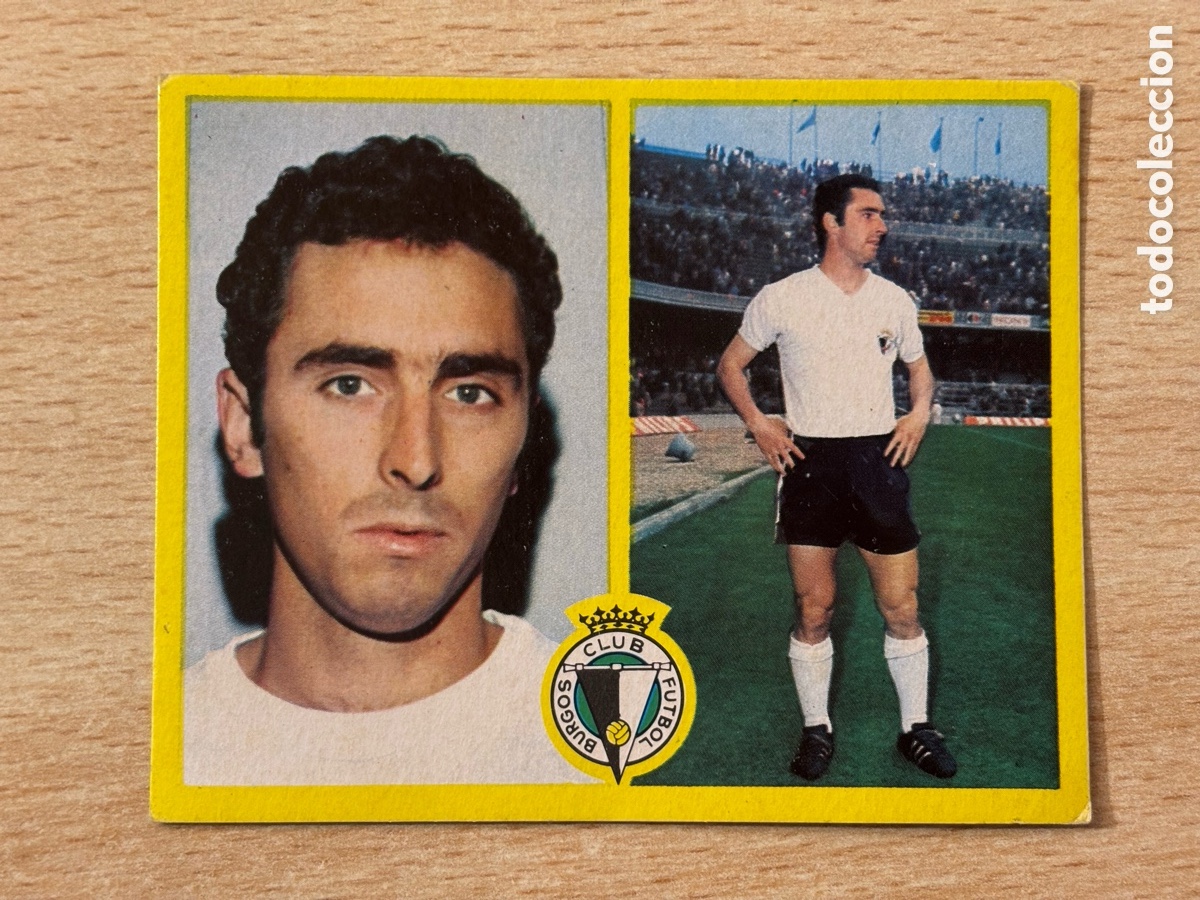 Cromos de F&uacute;tbol: Arraiz Burgos CF Ediciones Este 72 73 sin pegar