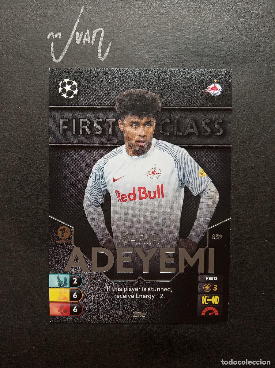 Cromos de Futebol: LIMITED EDITION FIRST CLASS ADEYEMI RB LEIPZIG ⚽ TOPPS &reg; TOTAL FOOTBALL 1ST EDITION 2021 2022 21 22