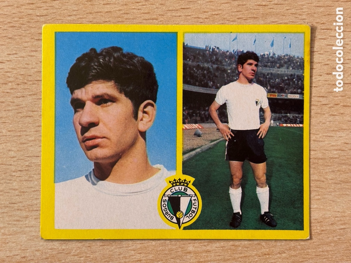 Cromos de Futebol: Escalza Burgos CF Ediciones Este 72 73 sin pegar