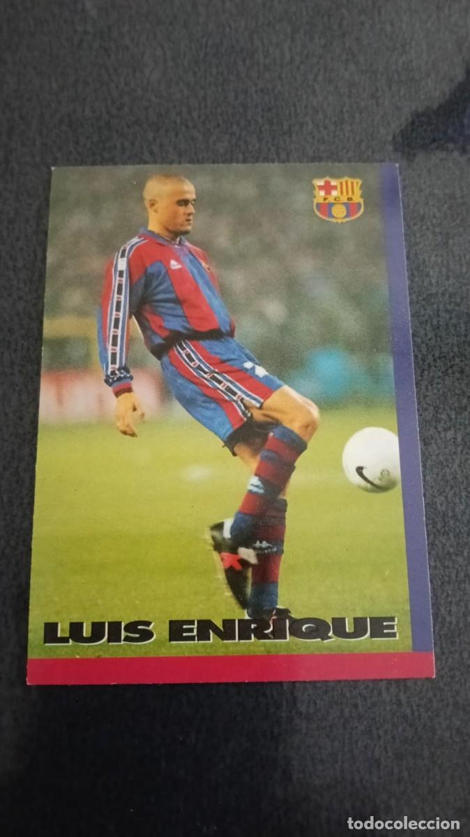 Cromos de Futebol: Panini Cards 96 97 1996 1997 Luis Enrique 79 Barcelona