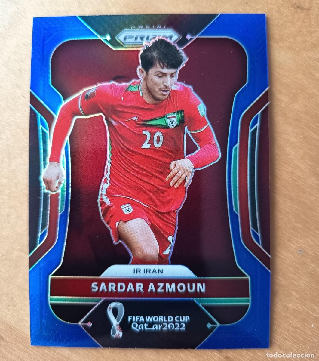 Cromos de Futebol: PRIZM MUNDIAL QATAR 2022 NUMERADA: AZMOUN (IRAN) 214/299