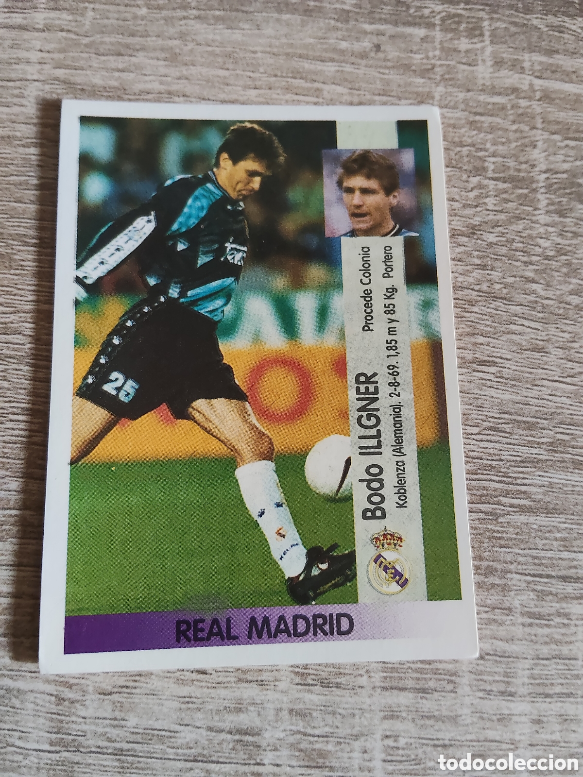 Cromos de Futebol: Panini liga 1996 1997 96 97 96 A Illgner coloca Real Madrid