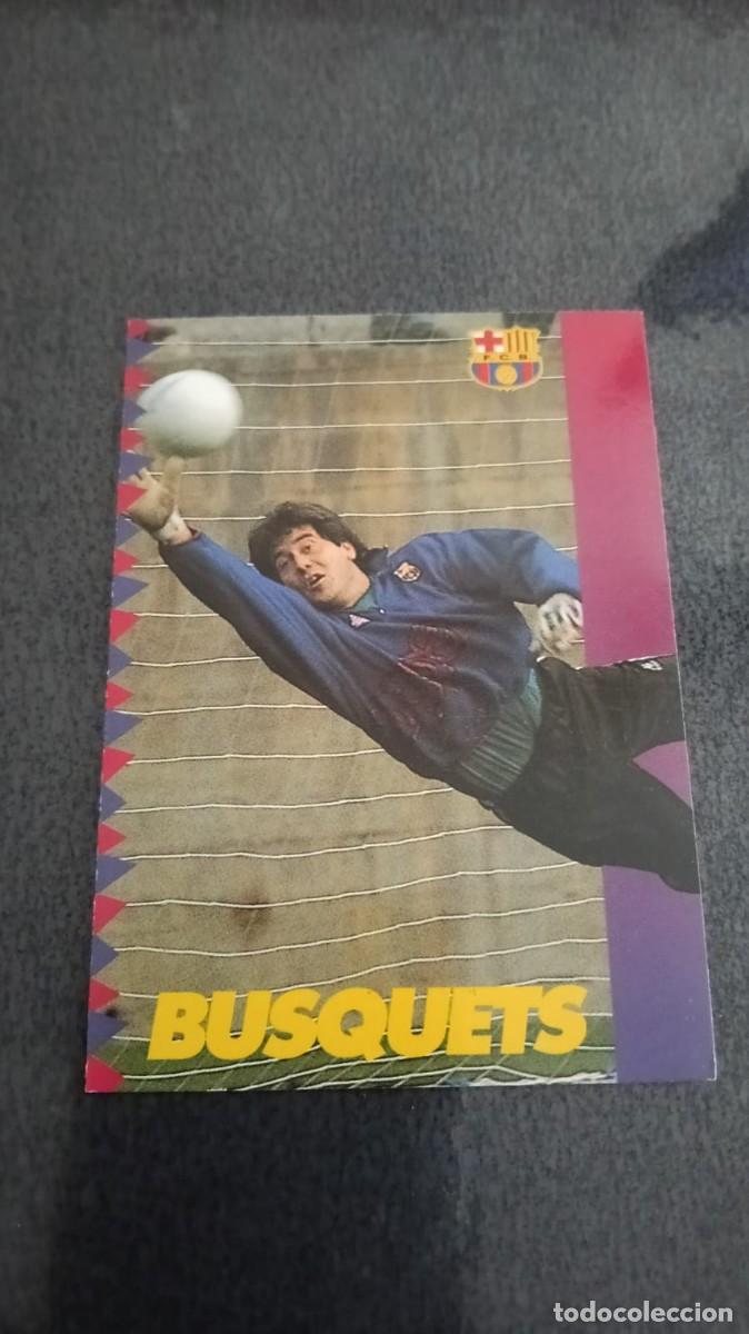 Cromos de F&uacute;tbol: Panini Cards 96 97 1996 1997 Busquets 96 Barcelona
