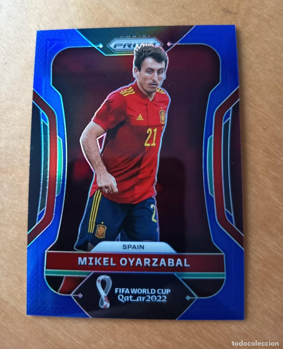 Cromos de F&uacute;tbol: PRIZM MUNDIAL QATAR 2022 NUMERADA: OYARZABAL (ESPA&Ntilde;A) 147/299