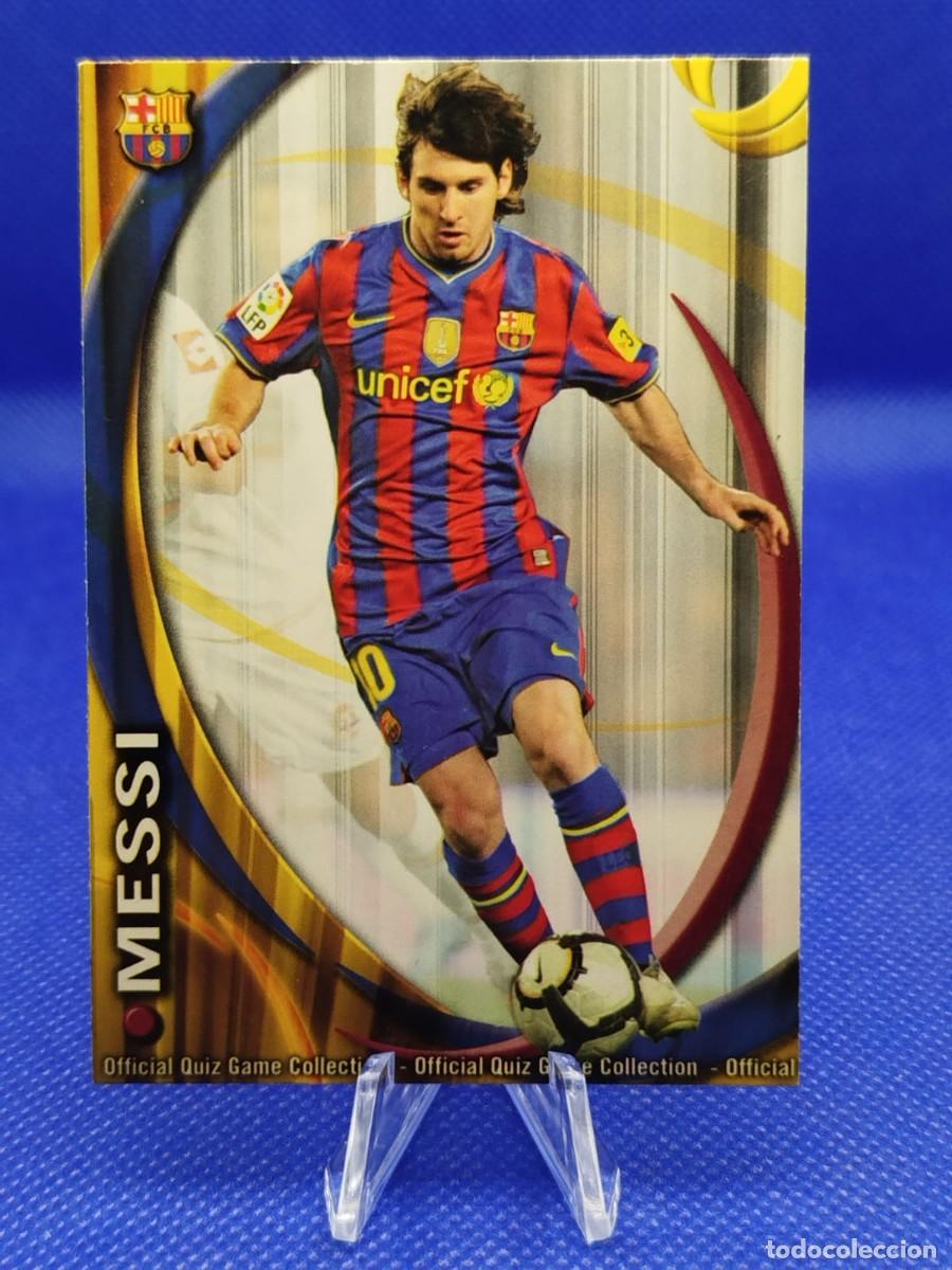 Cromos de F&uacute;tbol: #18 LIONEL MESSI FC BARCELONA 2011 MUNDICROMO LAS FICHAS DE LA LIGA