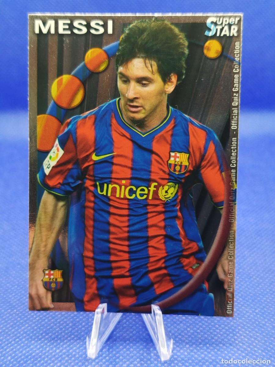 Cromos de F&uacute;tbol: #25 LIONEL MESSI FC BARCELONA 2011 MUNDICROMO LAS FICHAS DE LA LIGA &rdquo;SUPER STAR&rdquo;