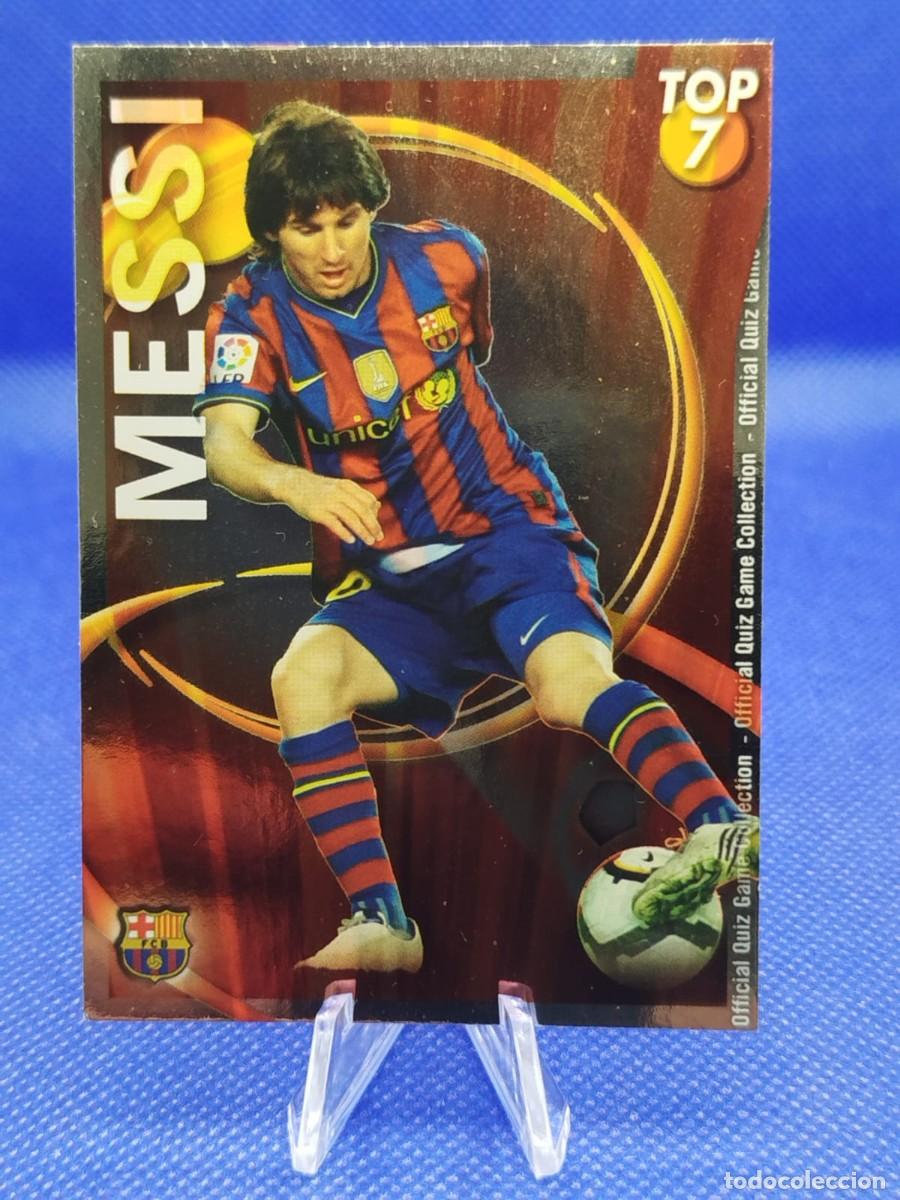 Cromos de F&uacute;tbol: #595 LIONEL MESSI FC BARCELONA 2011 MUNDICROMO LAS FICHAS DE LA LIGA &rdquo;TOP 7&rdquo; RED