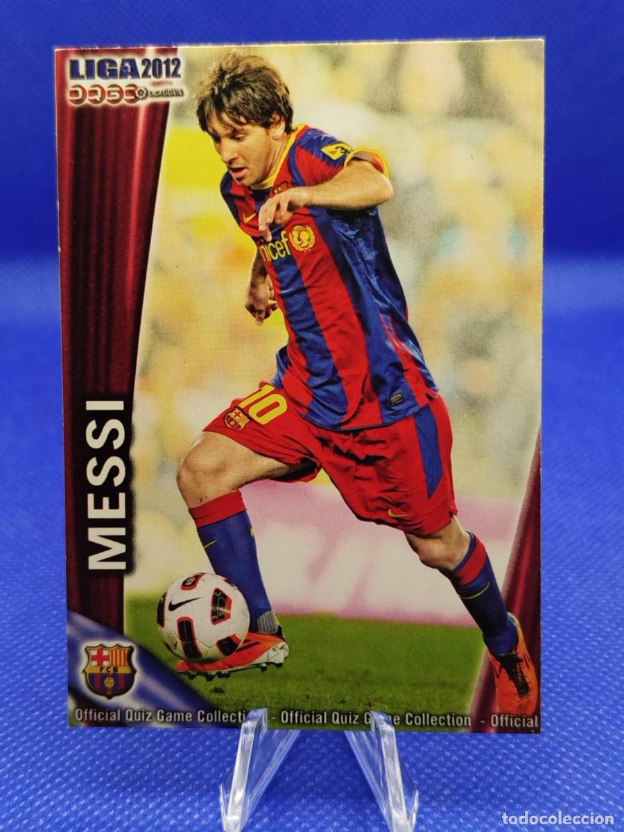 Cromos de F&uacute;tbol: #18 LIONEL MESSI FC BARCELONA 2012 MUNDICROMO LAS FICHAS DE LA LIGA