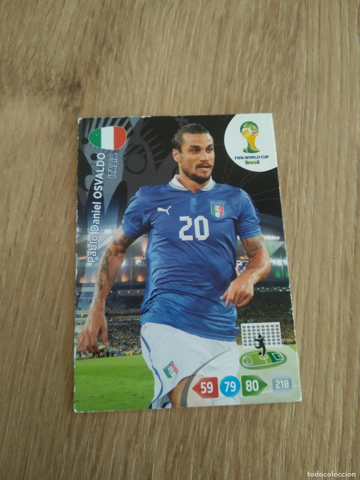 Cromos de f&uacute;tbol: OSVALDO ITALIA CROMO FUTBOL PANINI ADRENALYN 2014 WORLD CUP COPA DEL MUNDO