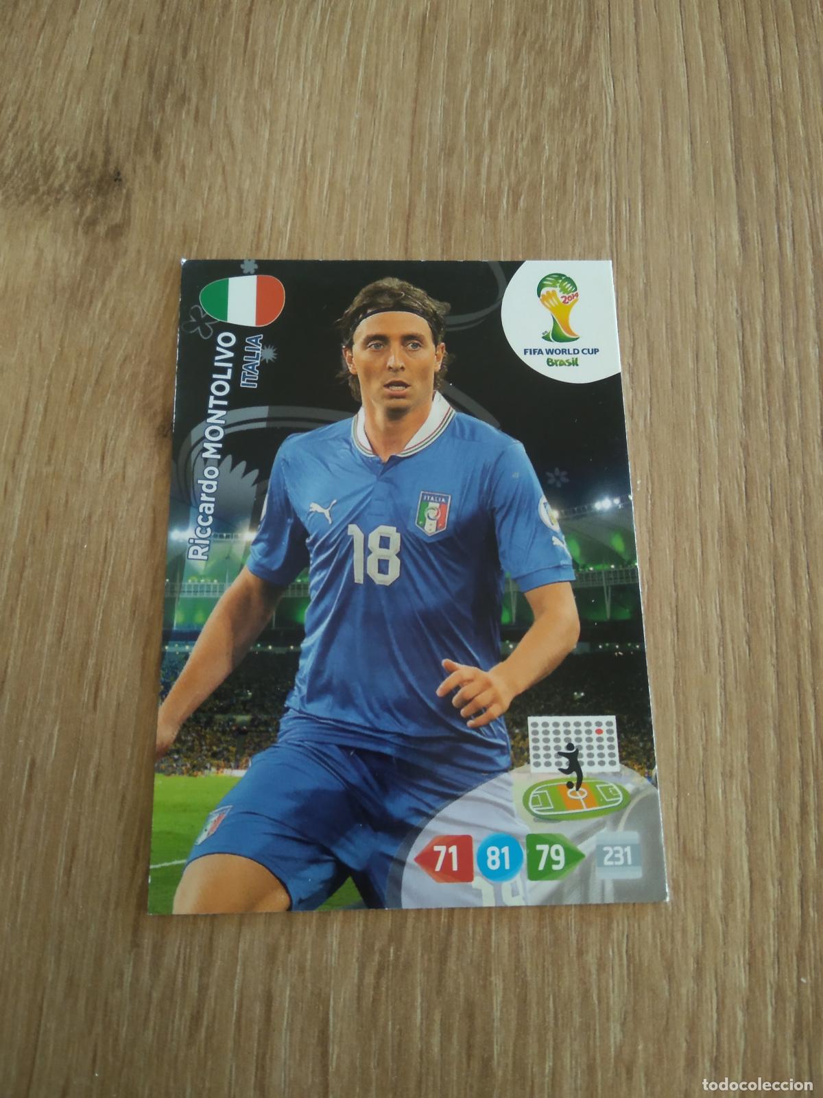 Cromos de Futebol: MONTOLIVO ITALIA CROMO FUTBOL PANINI ADRENALYN 2014 WORLD CUP COPA DEL MUNDO