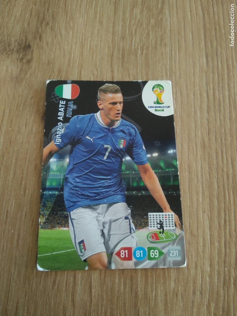 Cromos de Futebol: ABATE ITALIA CROMO FUTBOL PANINI ADRENALYN 2014 WORLD CUP COPA DEL MUNDO