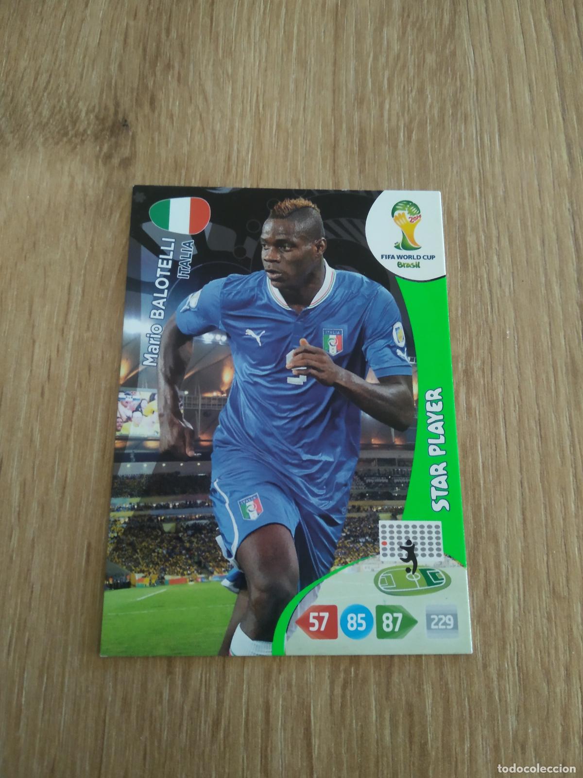 Cromos de Futebol: BALOTELLI ITALIA CROMO FUTBOL PANINI ADRENALYN 2014 WORLD CUP COPA DEL MUNDO