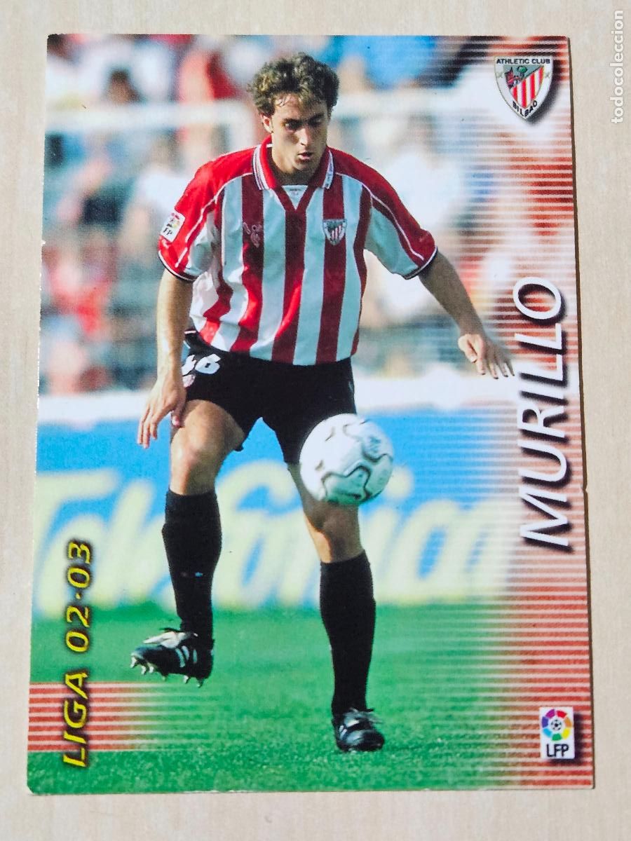 Cromos de Futebol: CROMO N&ordm; 27 MURILLO - MEGAFICHAS 2002 03 - ATHLETIC DE BILBAO